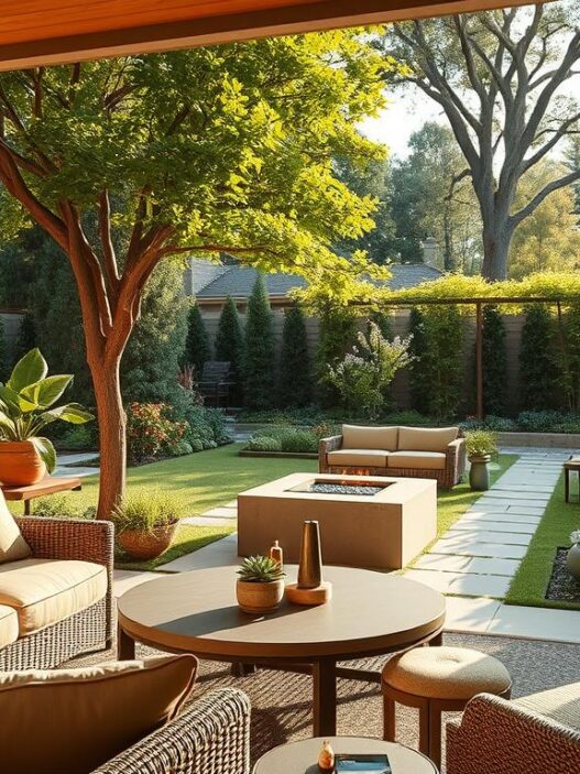 Outdoor living space