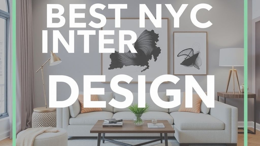 Best NYC Interior Design Guide 2025: Proven Tips