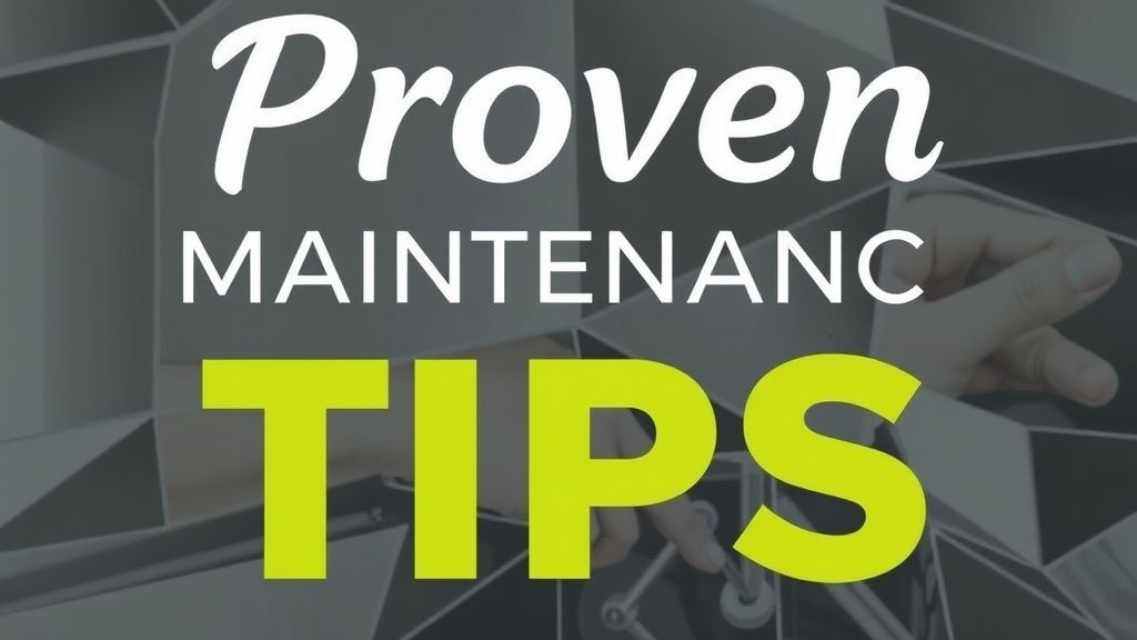 Proven Maintenance Tips: Best Guide Chicago 2025