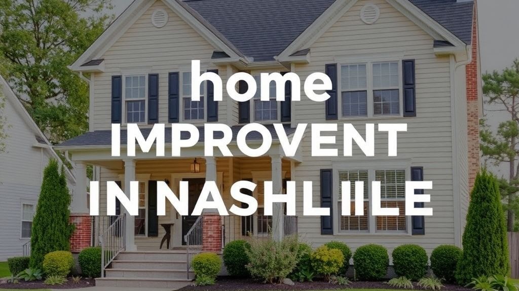 Proven Home Improvement Guide: Nashville 2025